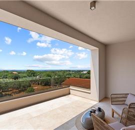 4 bedroom villa with indoor and outdoor pools in Galižana, Istria, sleeps up to 8